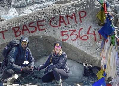 Richard Bailey; becomes the first American Mayor to reach Everest Base Camp