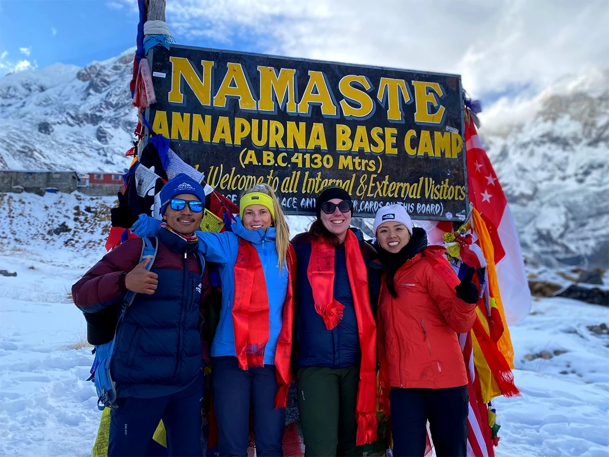 Annapurna Base Camp Trek with Helicopter Return – 9 Days