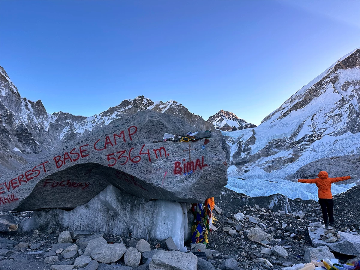 Less crowded Everest Base Camp Hike