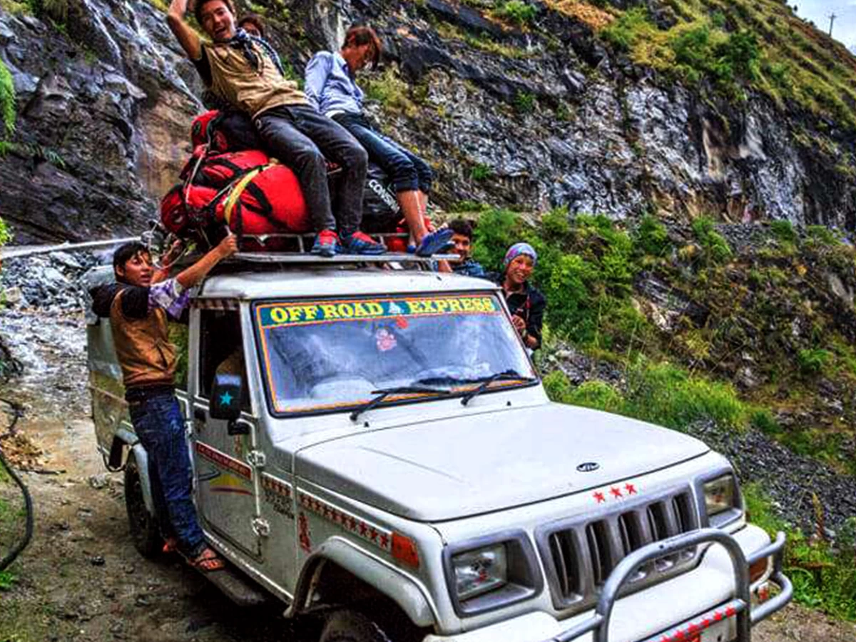 Kathmandu to Chame Jeep transfer