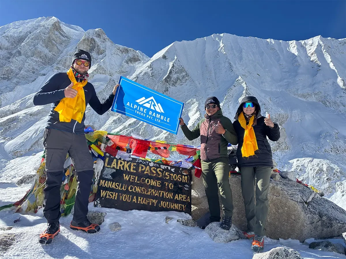 larke pass nepal