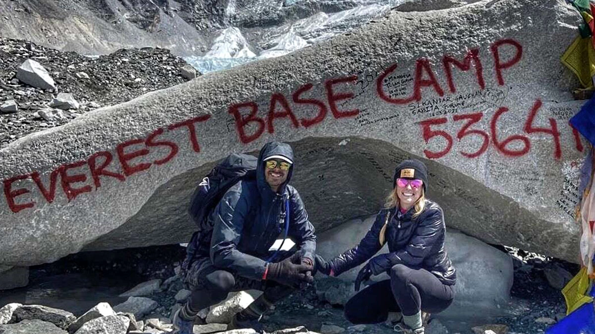 Richard Bailey; becomes the first American Mayor to reach Everest Base Camp