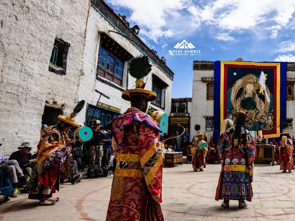 tiji festival in upper mustang nepal
