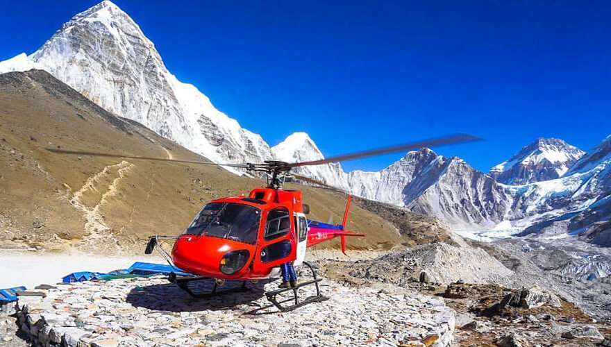 Gorak Shep to Lukla Helicopter cost