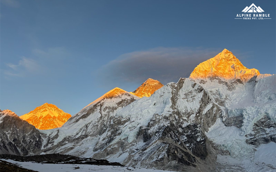 view of mount Everest