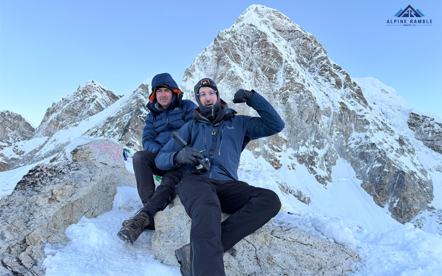 everest base camp weather altitude
