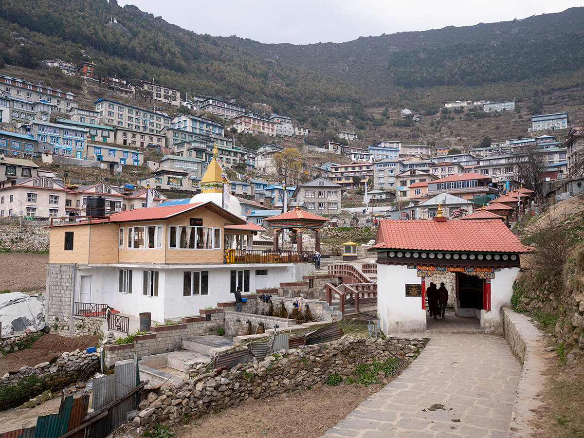 namche sherpa town
