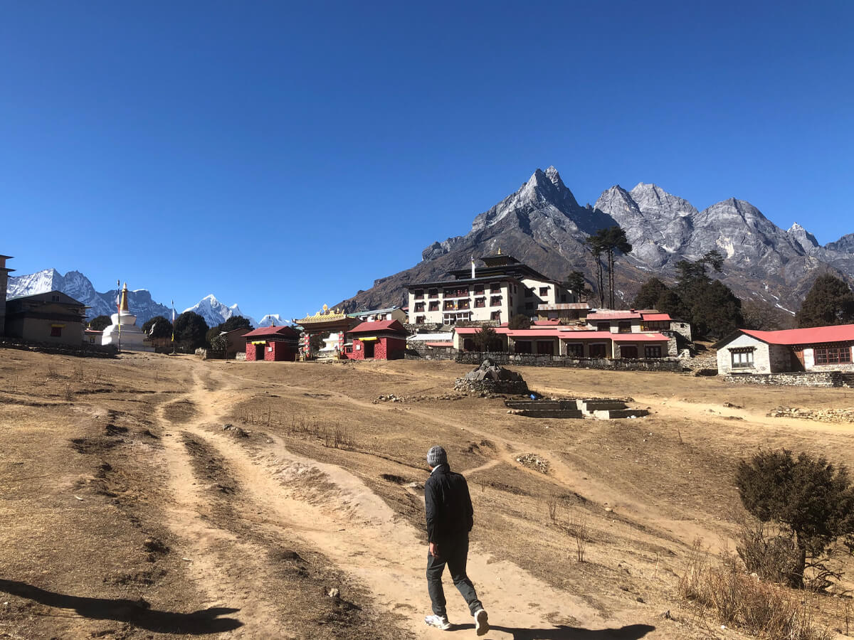 monastery in tengbuche