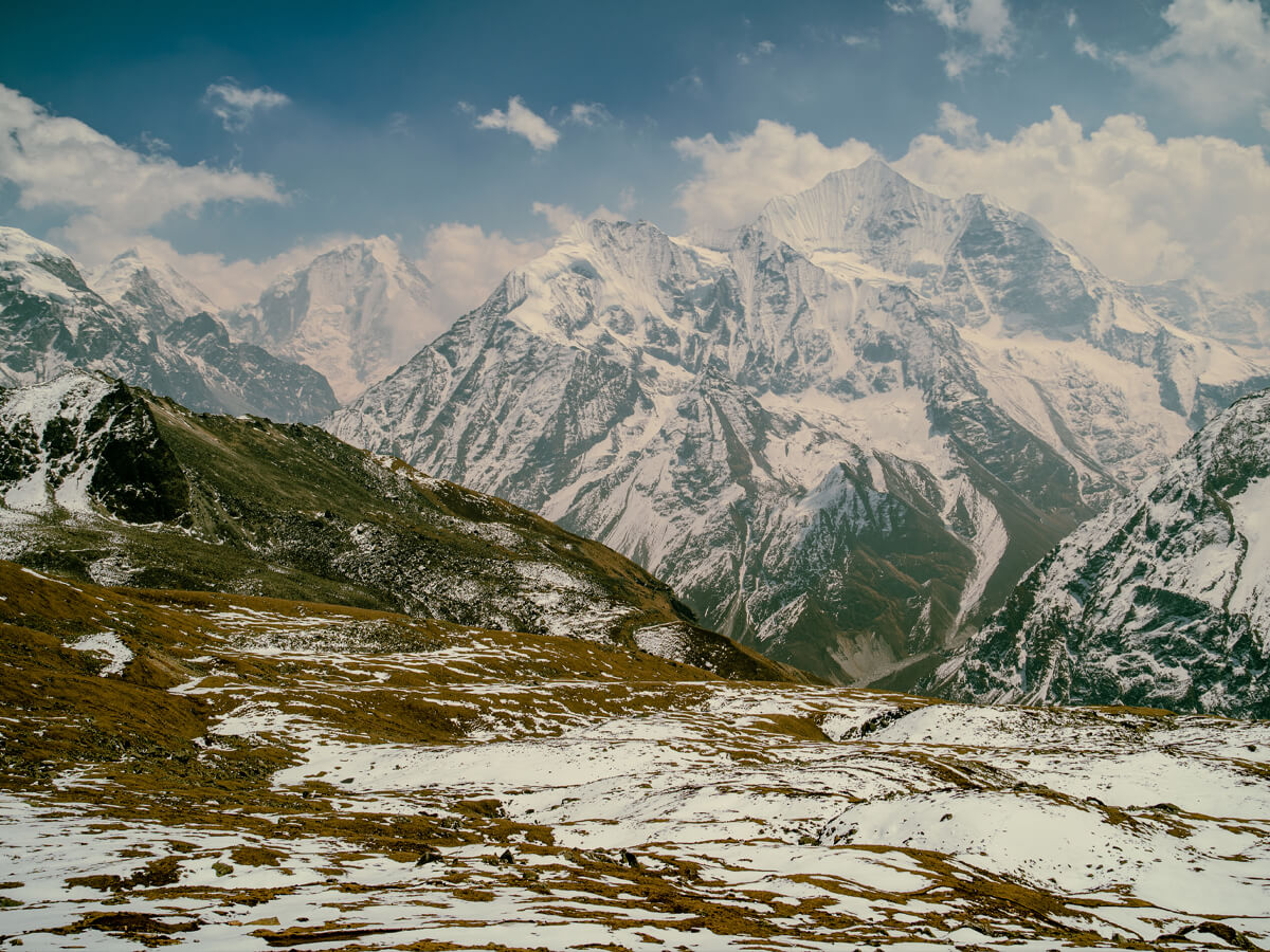mountain in langtang
