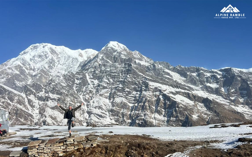 mardi himal trek view
