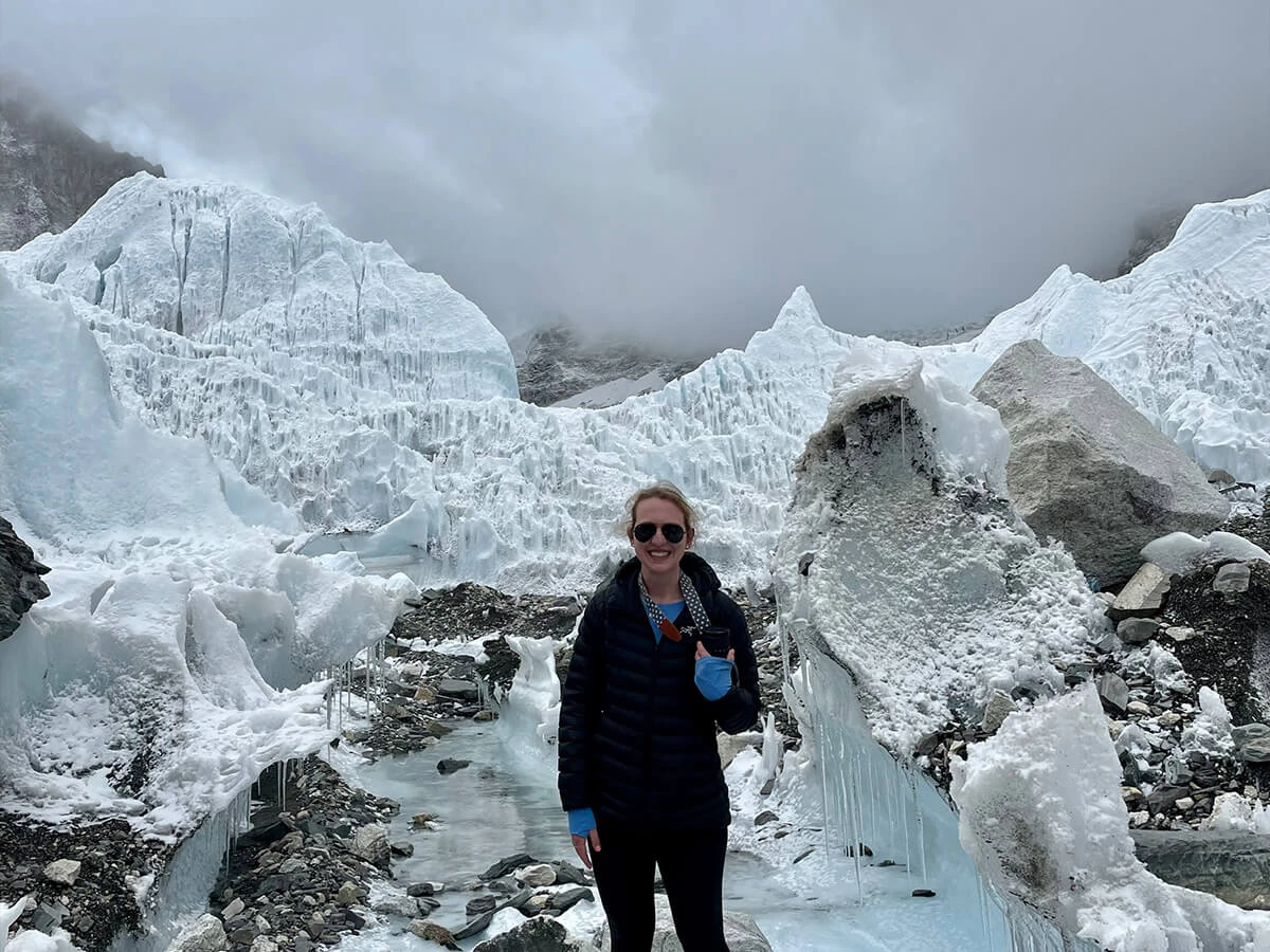 Khumbu Icefall In Everest Base Camp