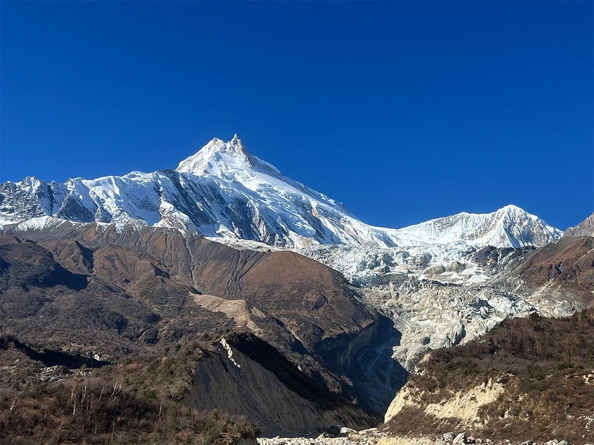 Manaslu View From Samagaun