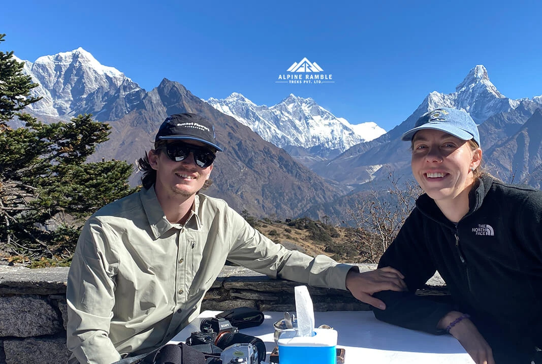 Panorama View From Everest View Hotel