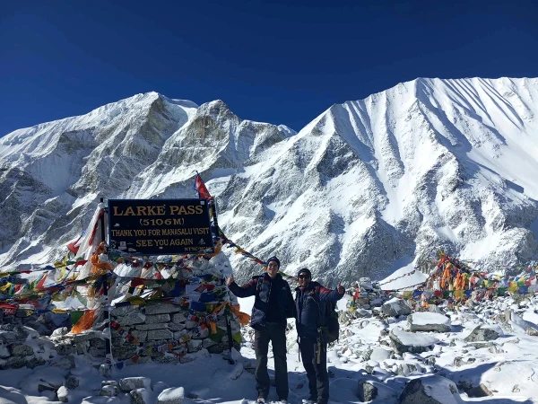Larke La Peak On Manaslu Circiui Trek