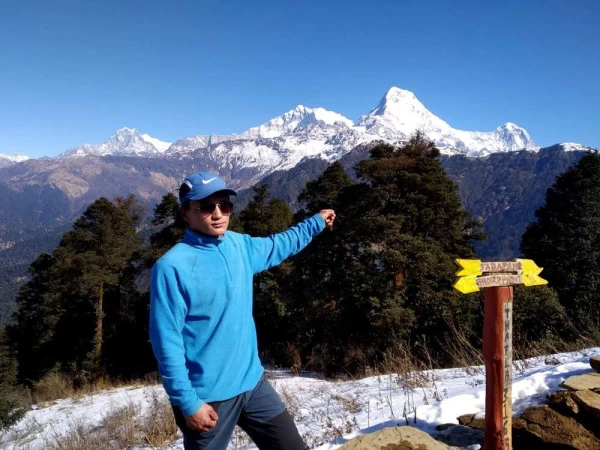 Poon Hill In Winter