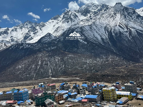 View From Kyanjing Gompa