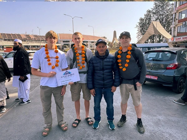 Welcoming For Manaslu Trek In Nepal
