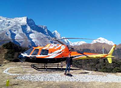 Gorak Shep to Lukla Helicopter cost